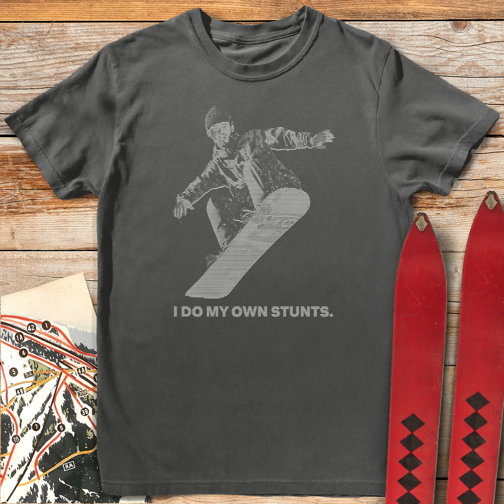 841 Snowboard Stunts White - Pepper