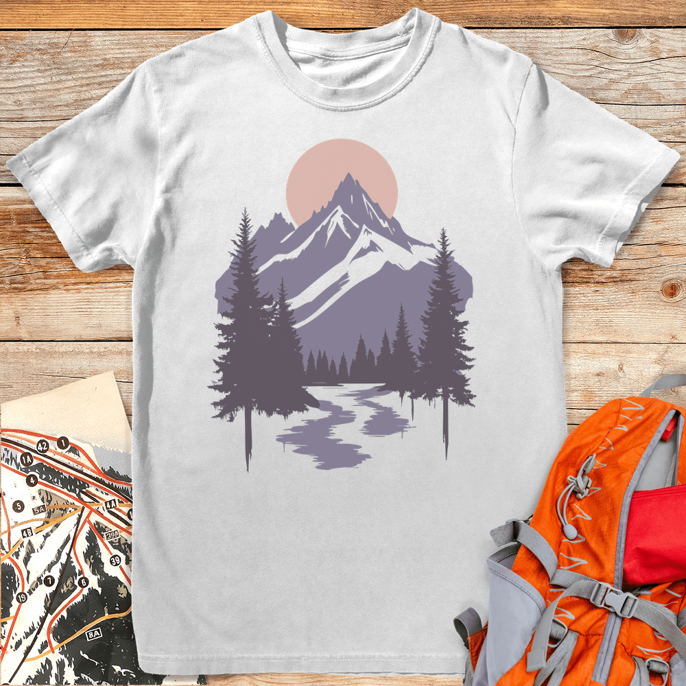 Violet Peaks - White