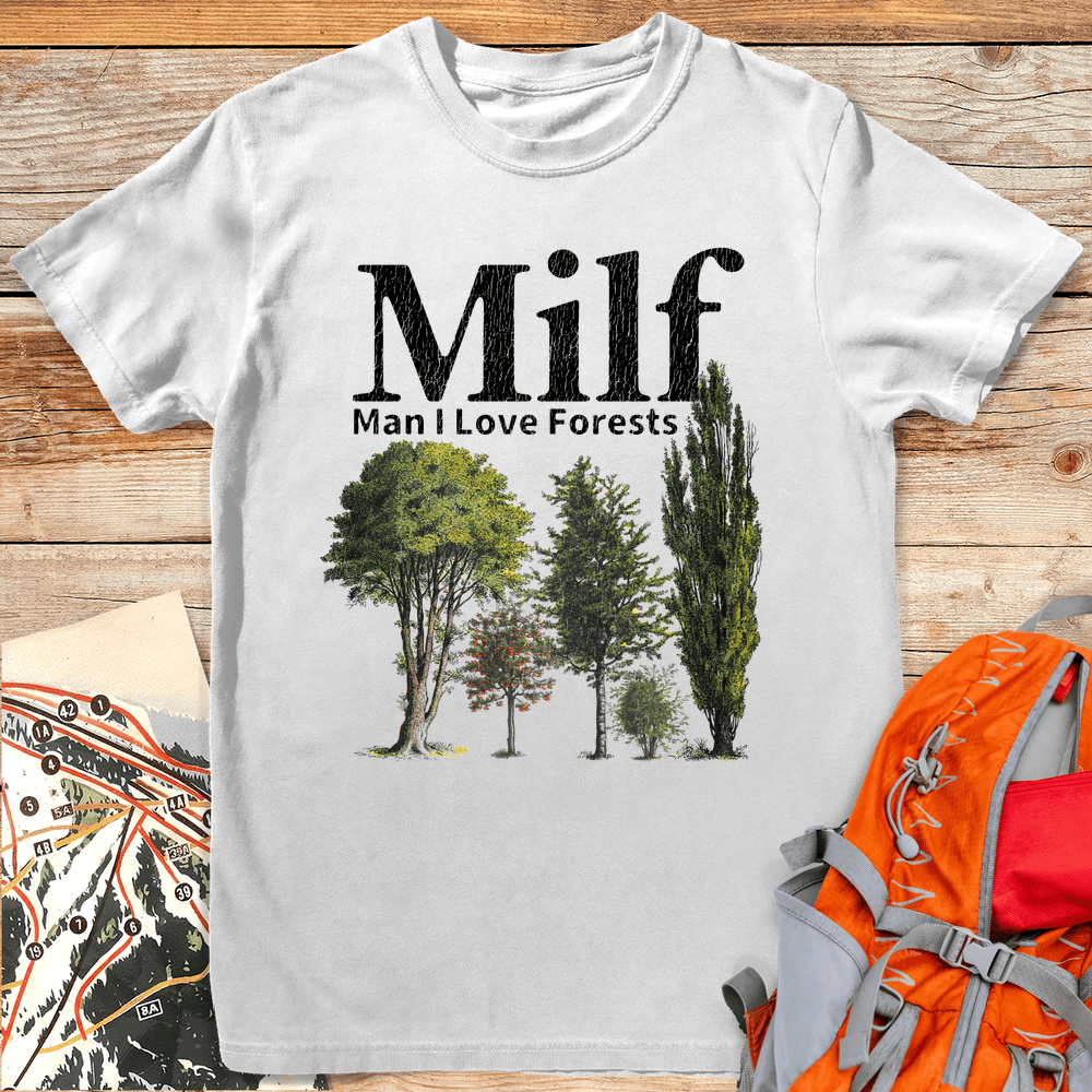 406 Man I Love Forests - White