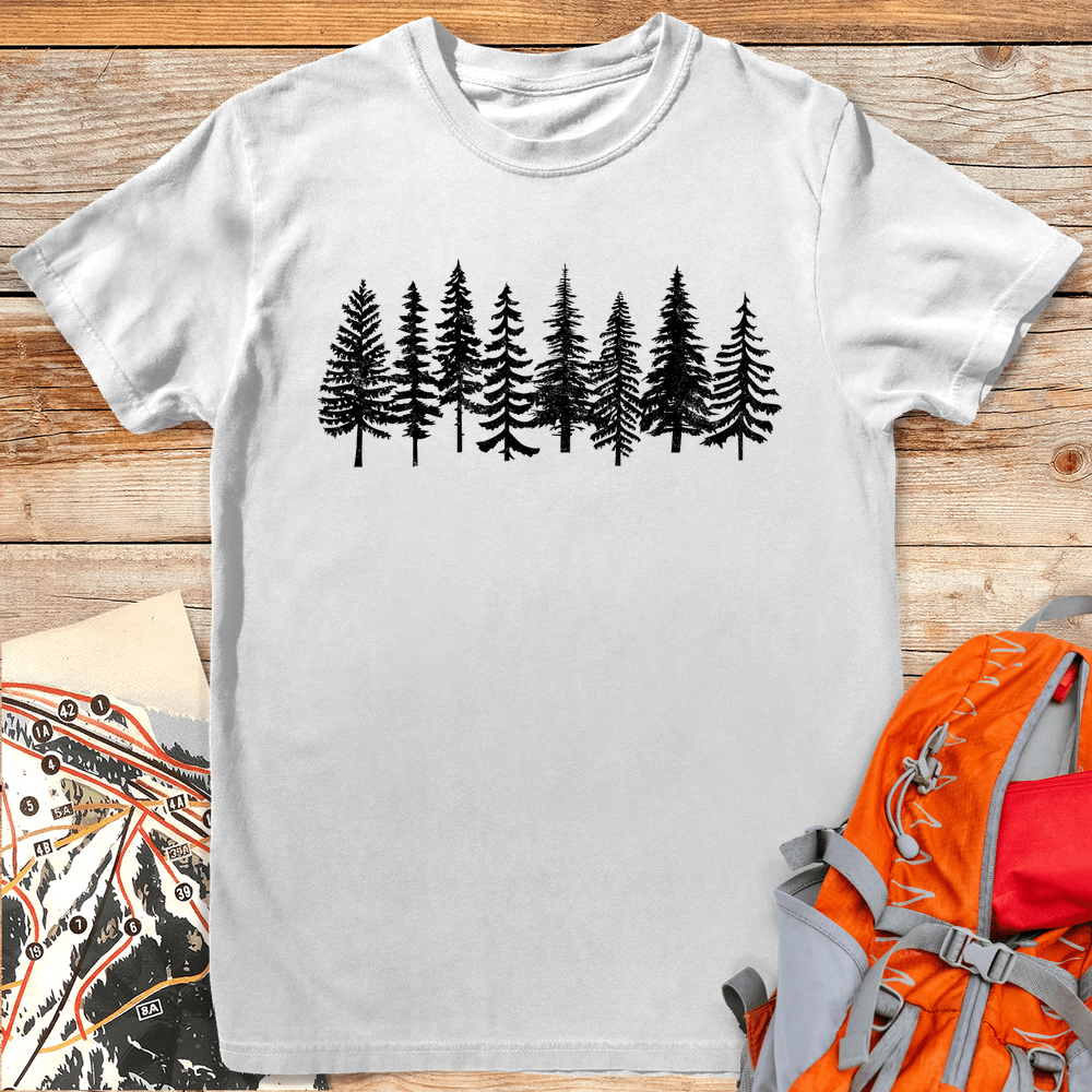 413 Simple Forest White - White