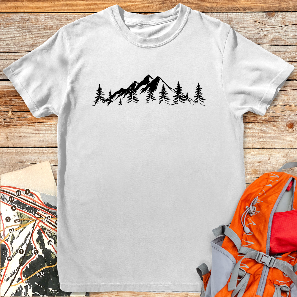 418 Mountain Horizon White - White