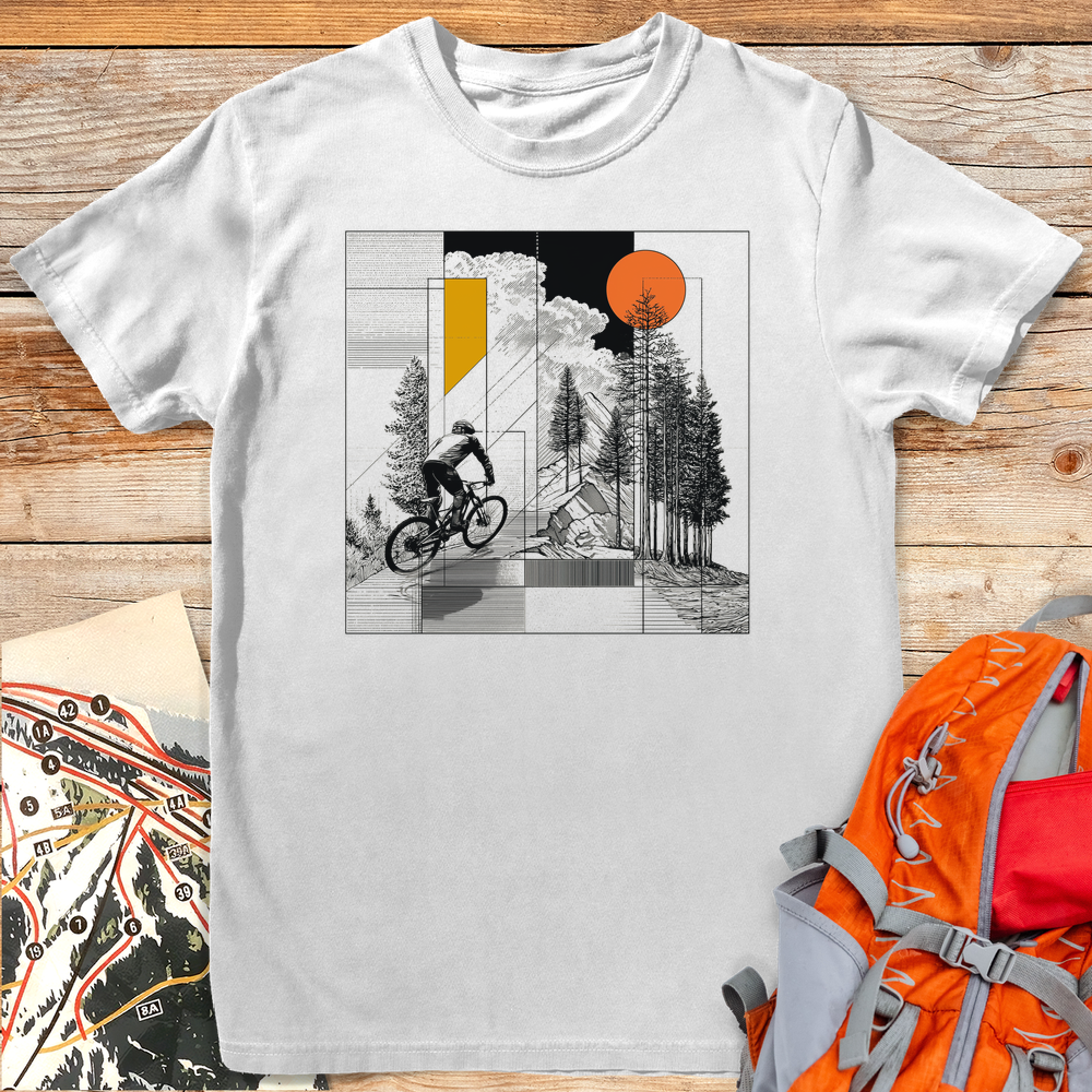 Geometric Trail - White