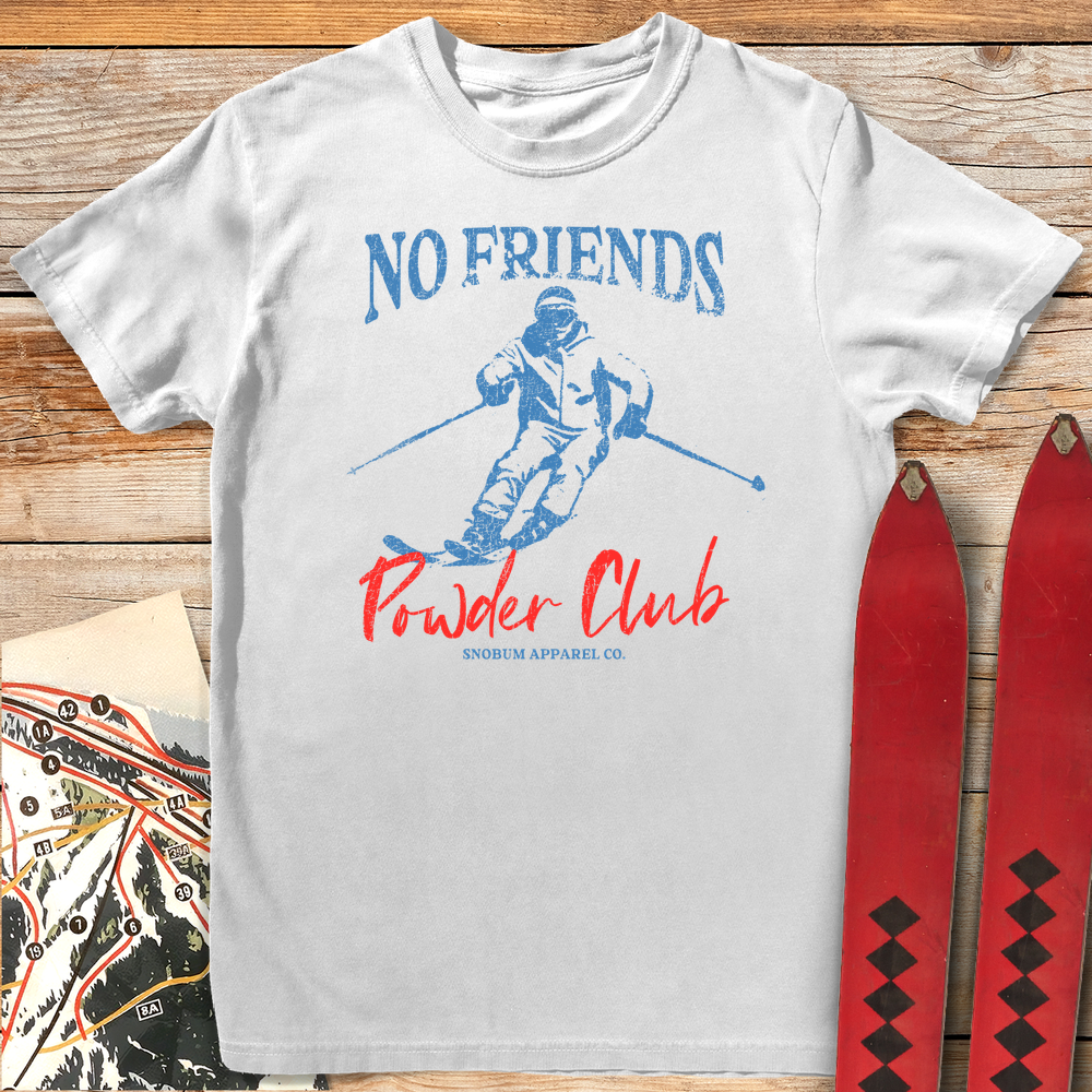 511 No Friends Powder Club - White