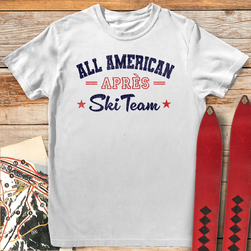 525 All American Ski Team White - White