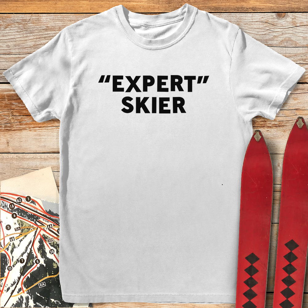 535 Expert Skier White - White