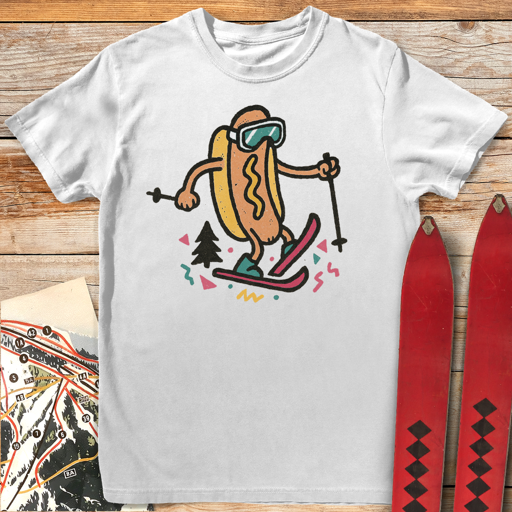 548 Hot Doggin - White