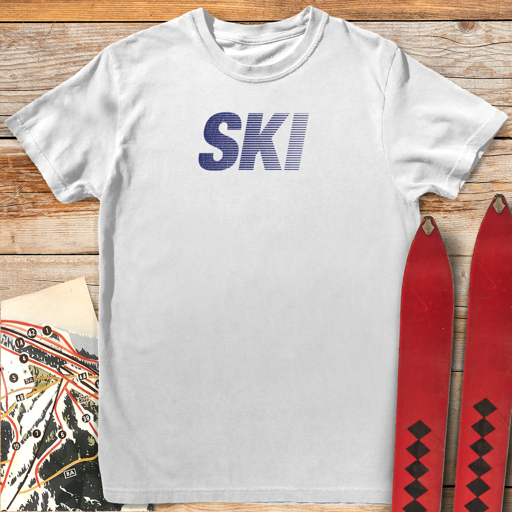 555 Faded Ski White - White