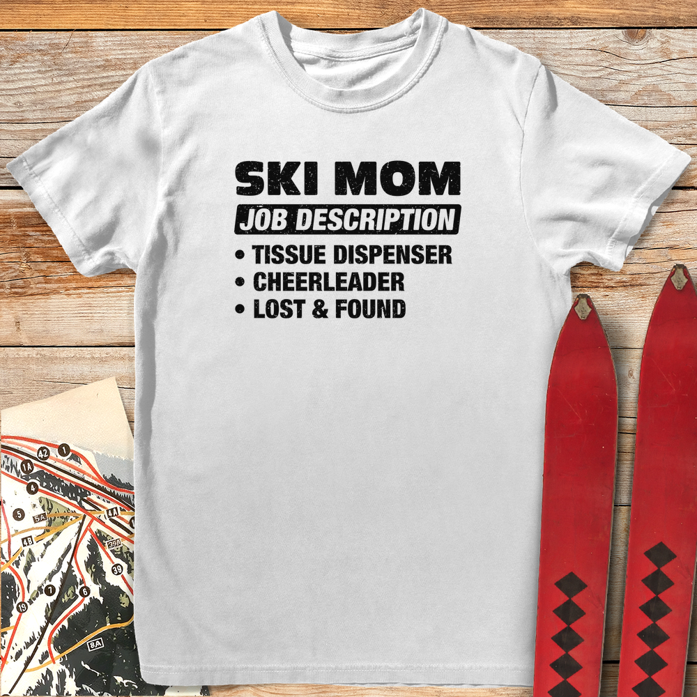 566 Ski Mom Job White - White