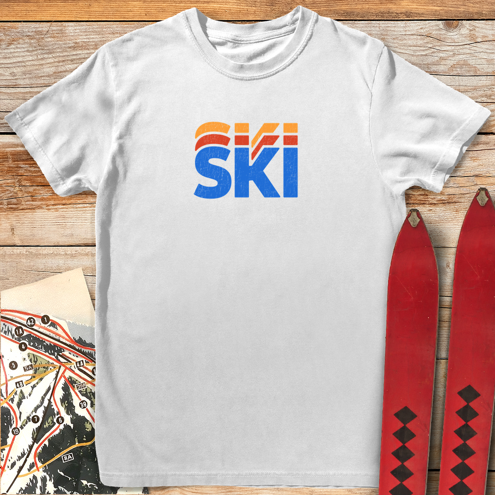 587 Ski Stack - White