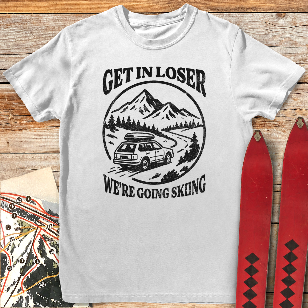 660 Skiing Loser White - White