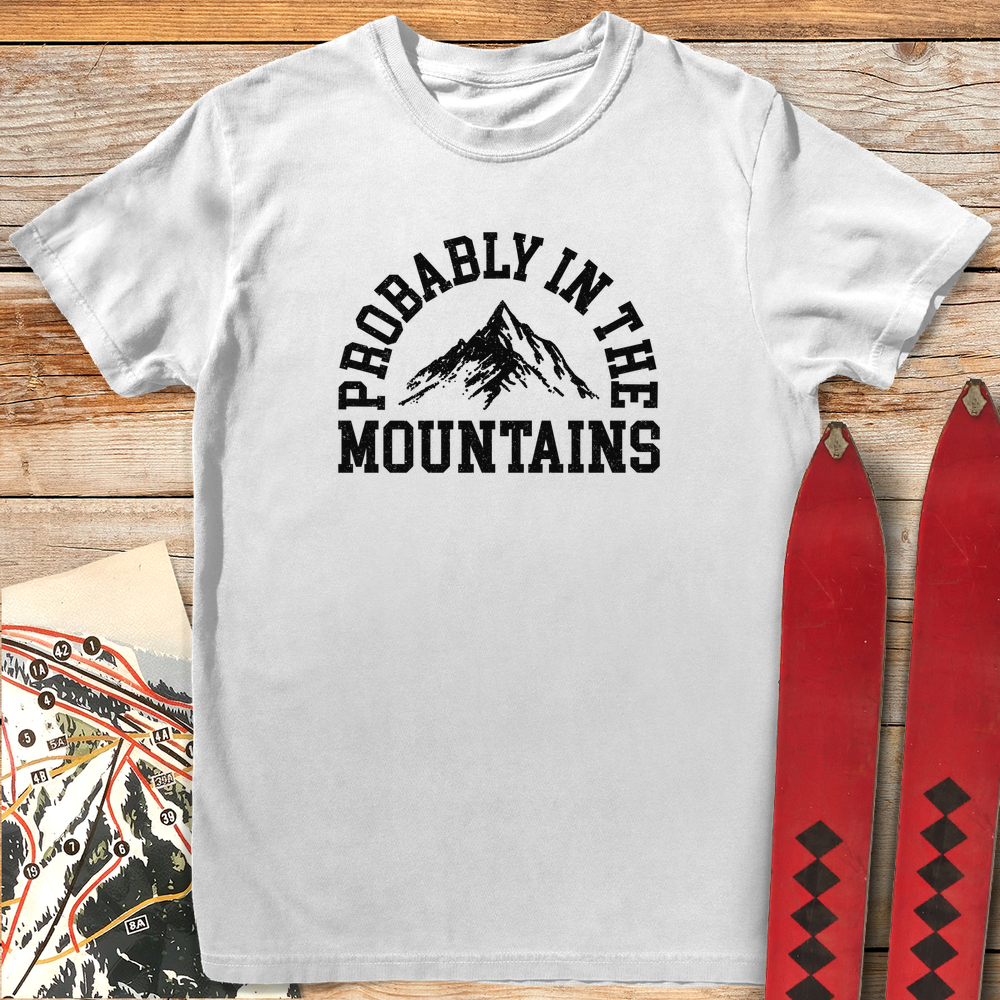 703 Probably Mountains White - White