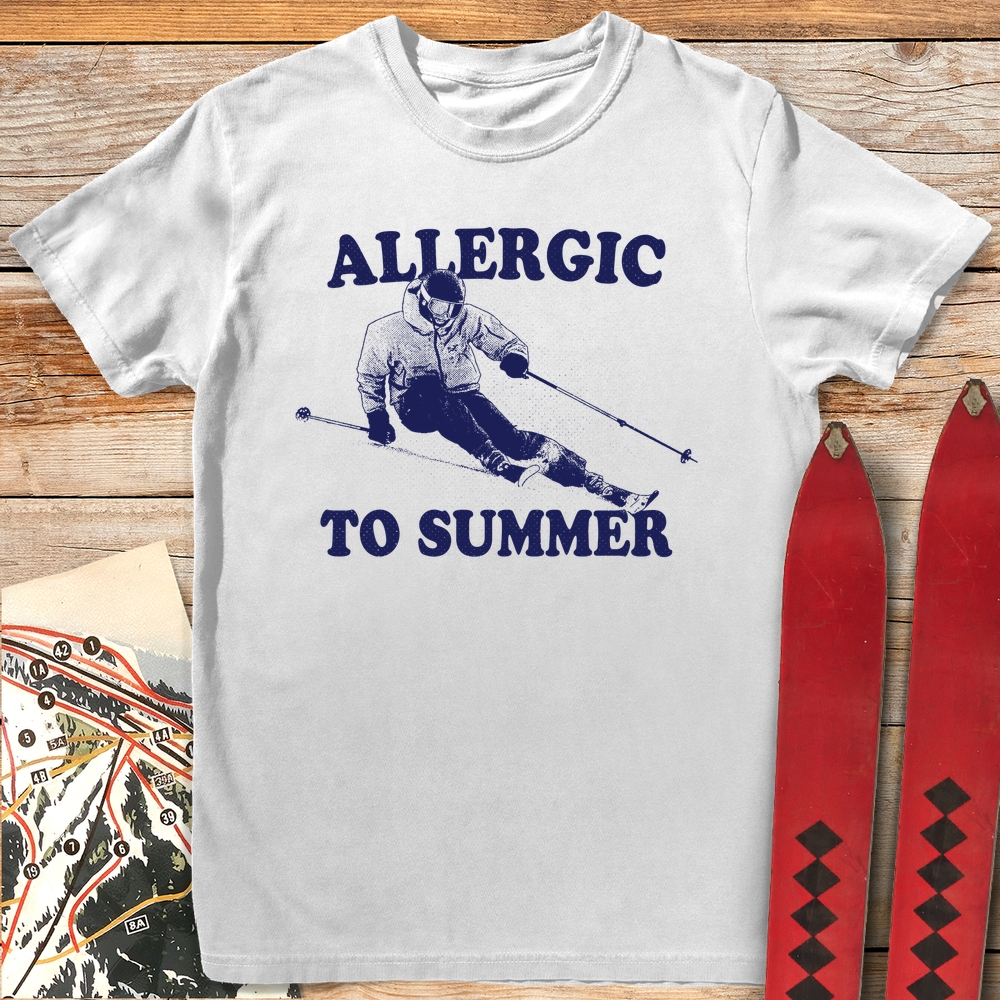 825 Allergic To Summer White - White