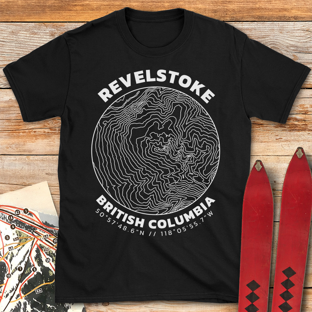 Revelstoke Topo Map