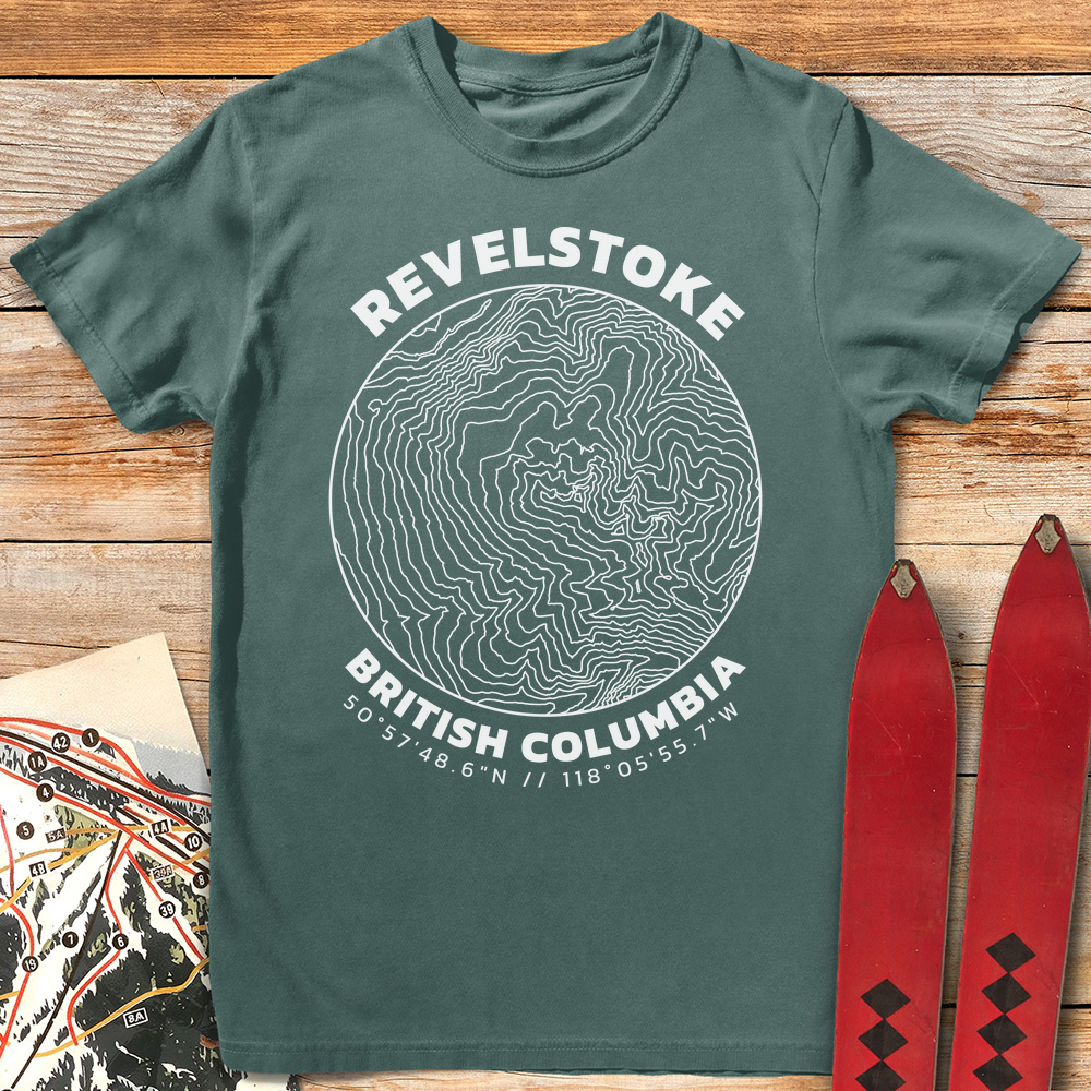 Revelstoke Topo Map