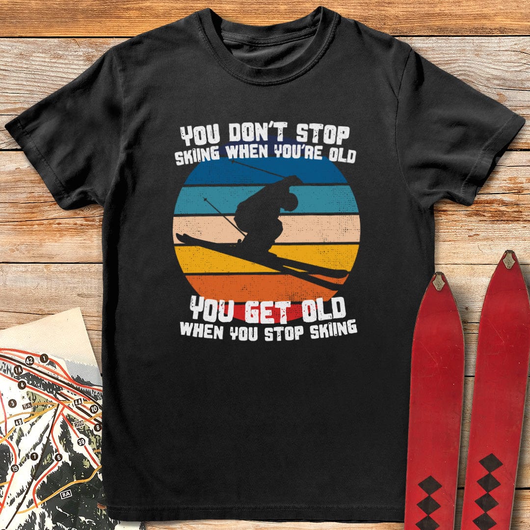 Old is Not Skiing T-Shirt