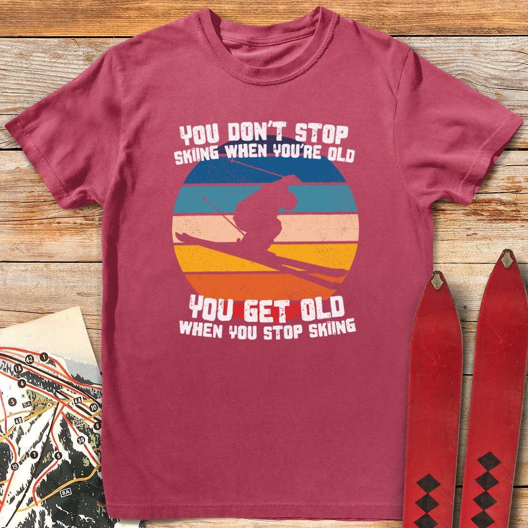 Old is Not Skiing T-Shirt