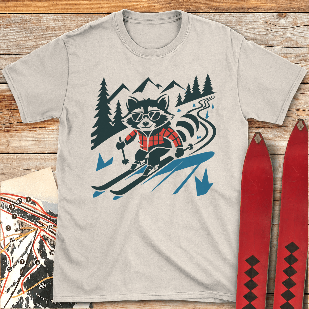 Rascall Racoon Skier