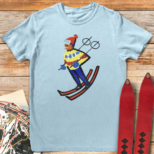 Class Act Skier T-Shirt