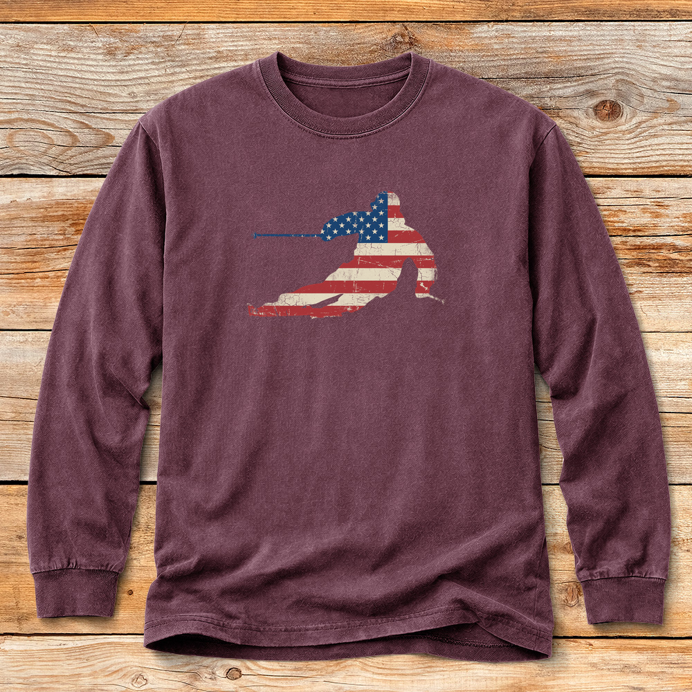 USA Flag Ski