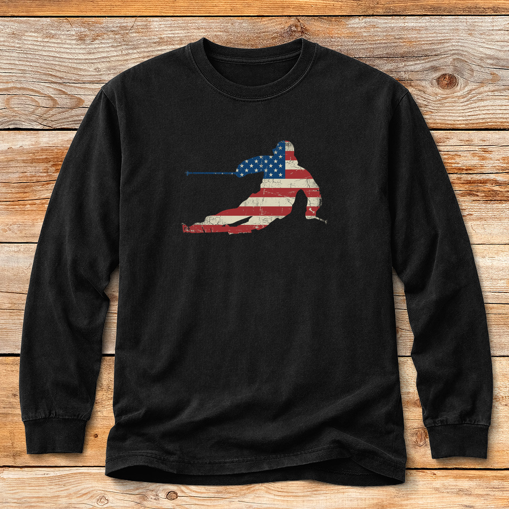 USA Flag Ski