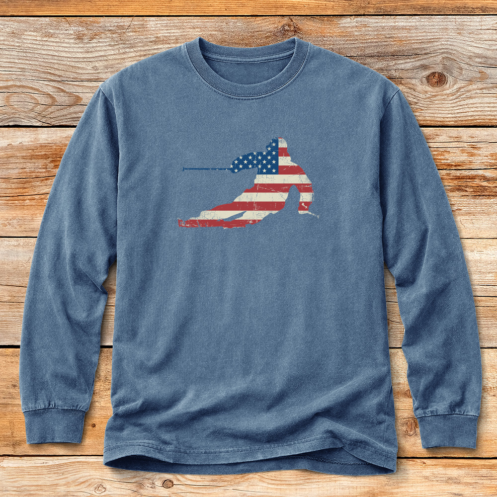 USA Flag Ski
