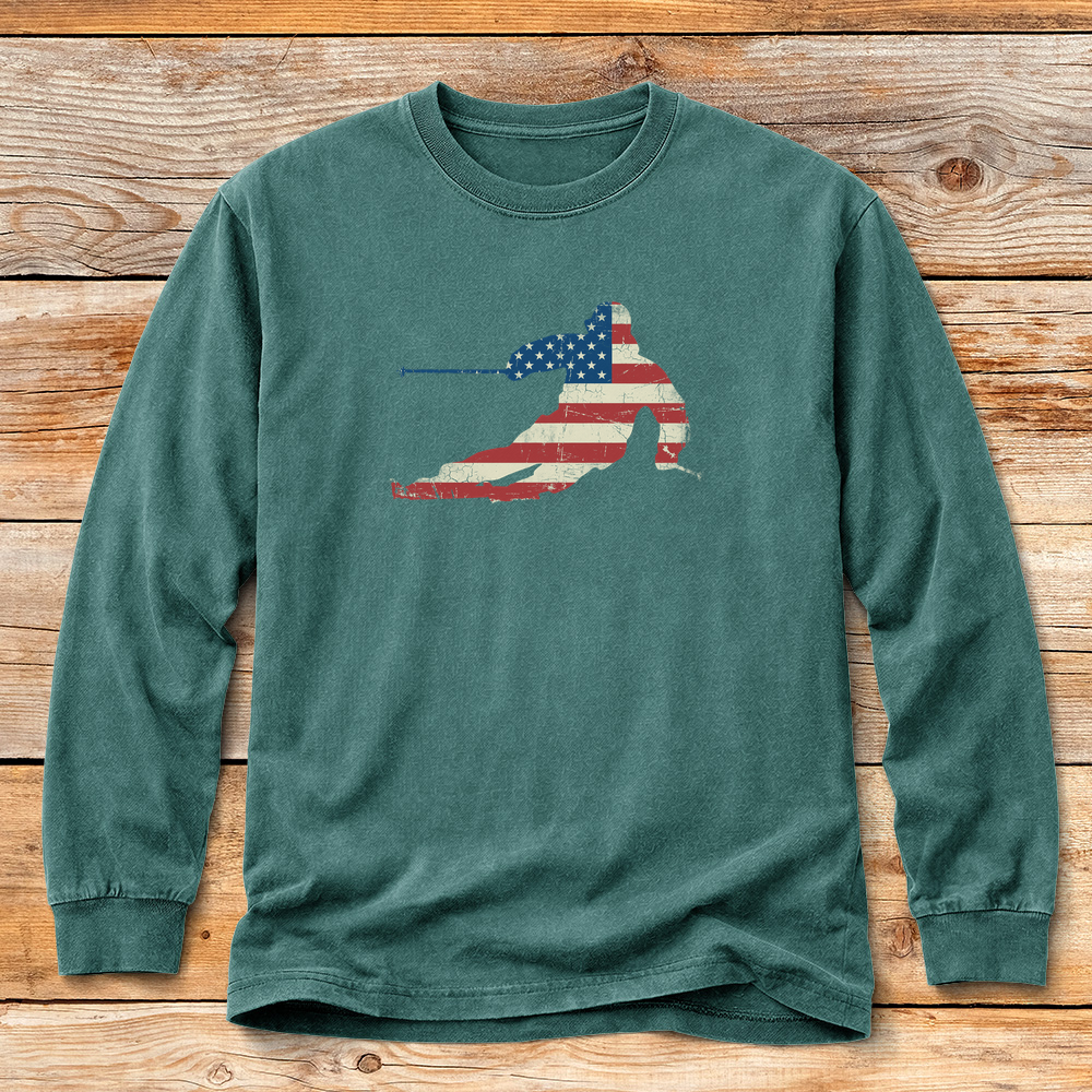 USA Flag Ski