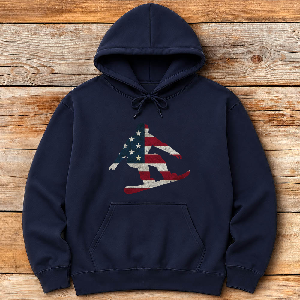 USA Flag Snowboard