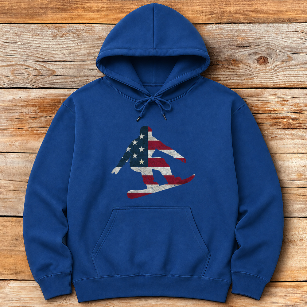 USA Flag Snowboard