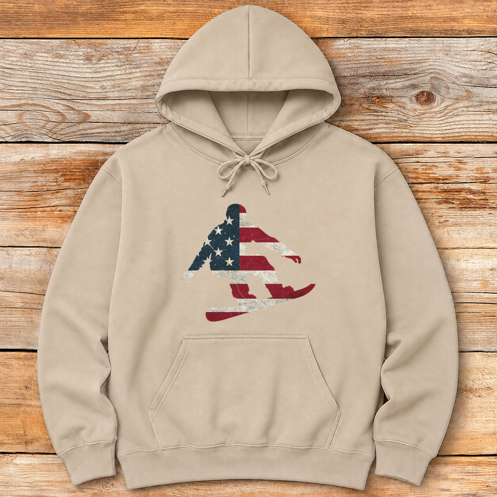 USA Flag Snowboard
