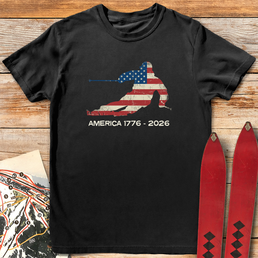 America Ski Flag 250