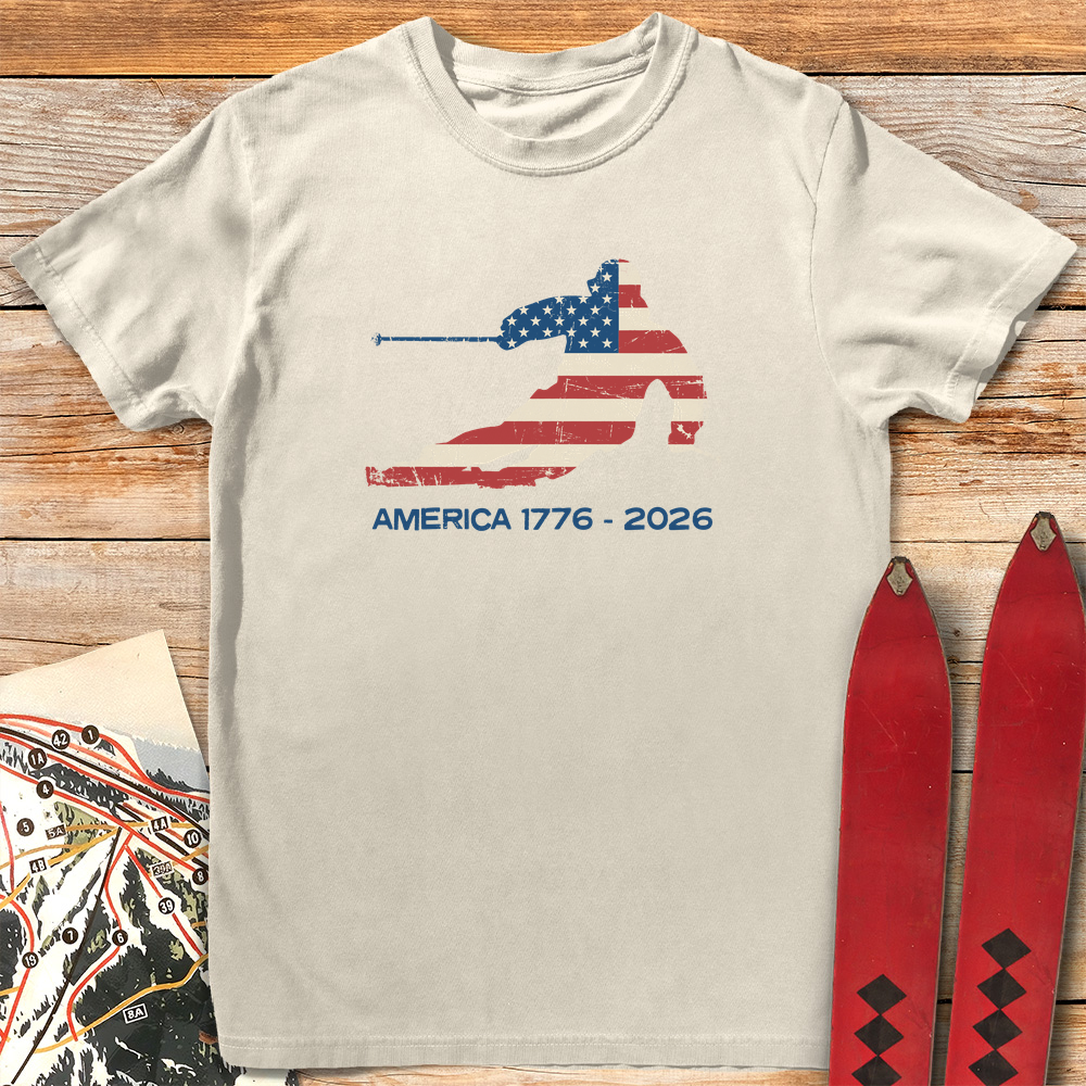 America Ski Flag 250