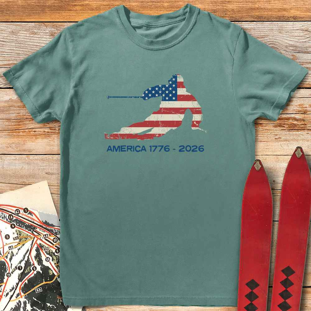 America Ski Flag 250
