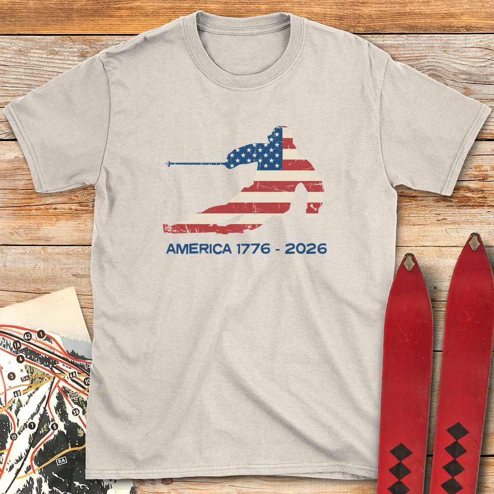 America Ski Flag 250