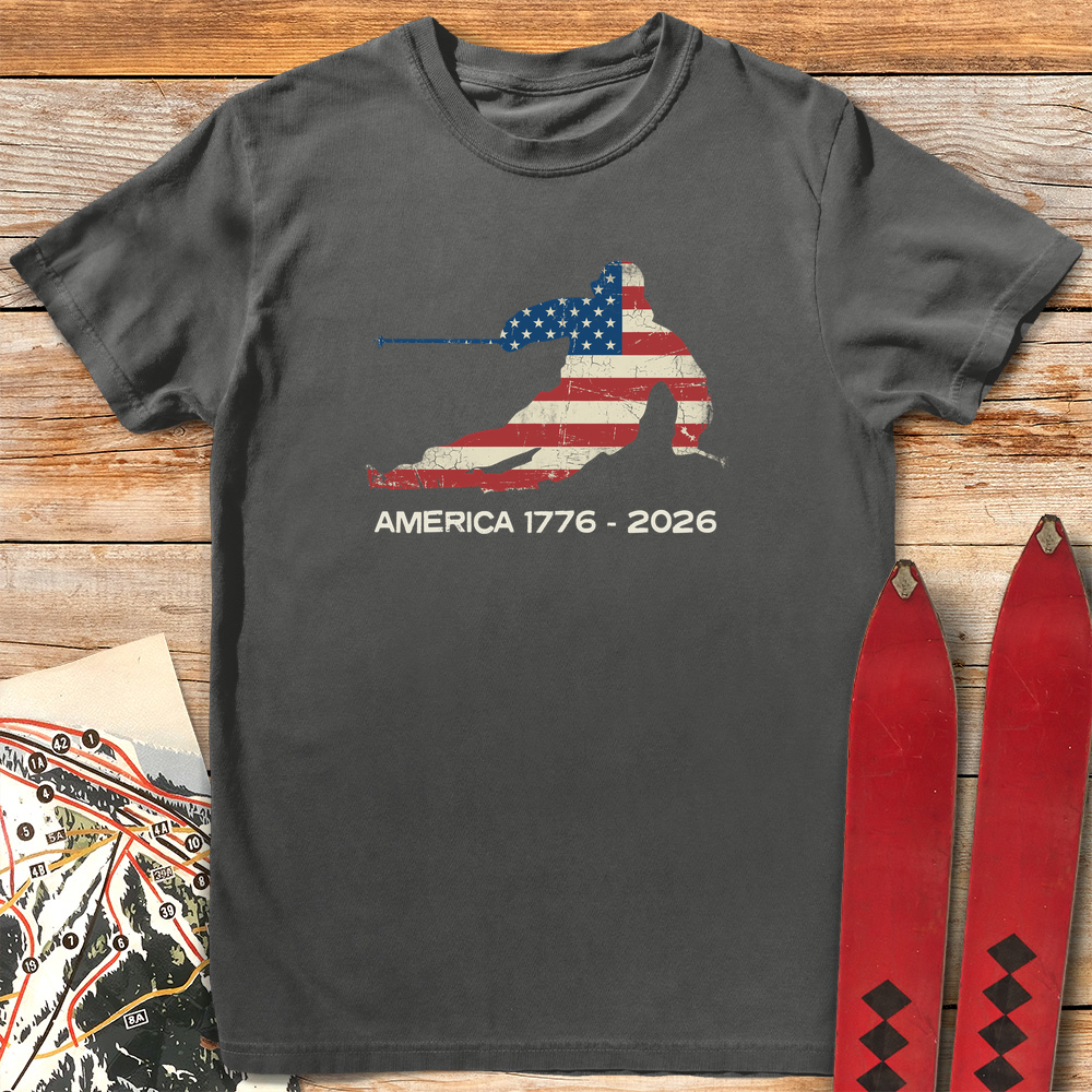 America Ski Flag 250
