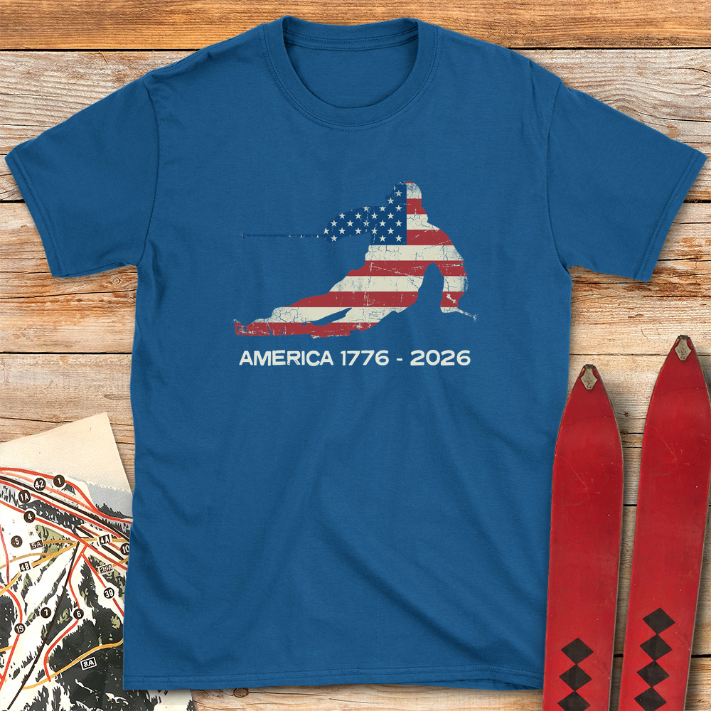America Ski Flag 250