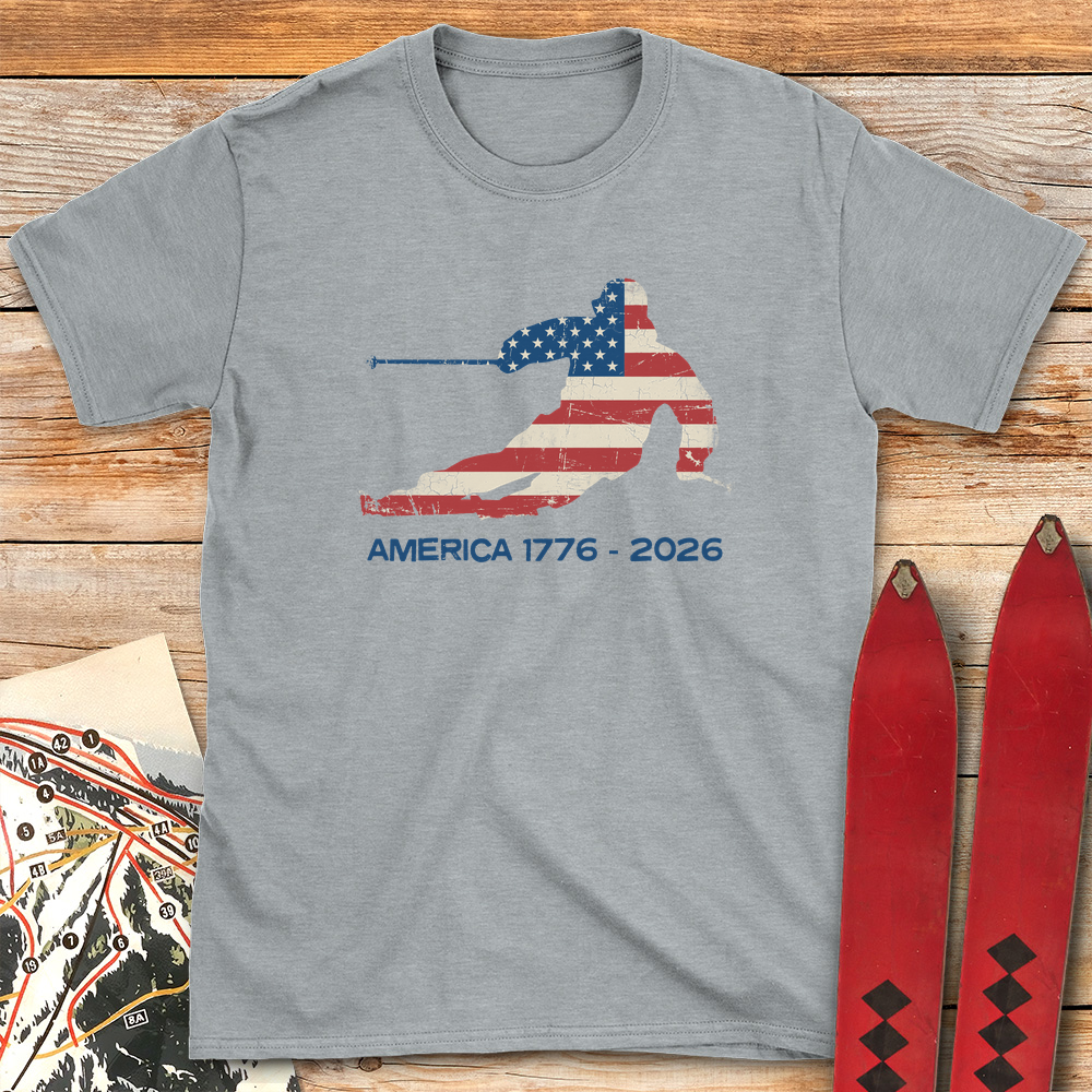 America Ski Flag 250