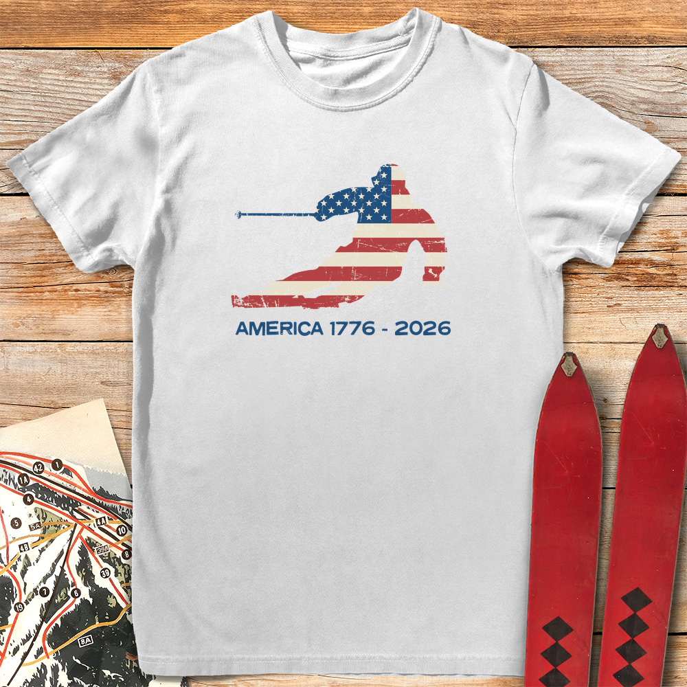 America Ski Flag 250