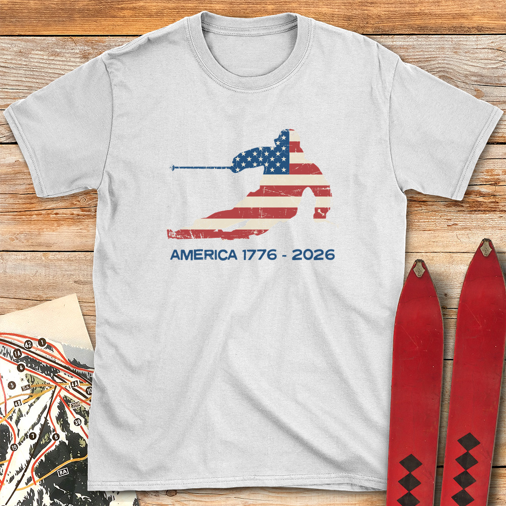 America Ski Flag 250