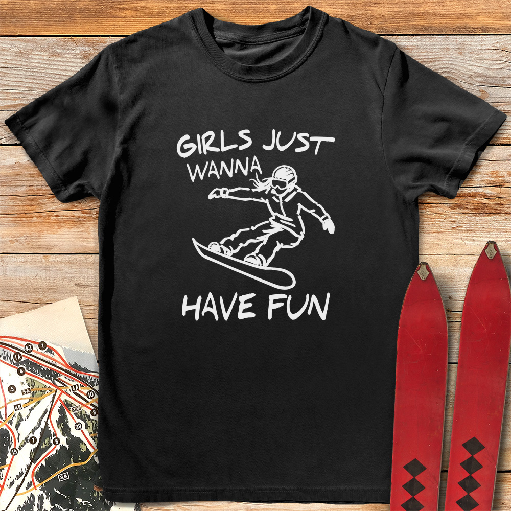 Girls Just Wanna Snowboard