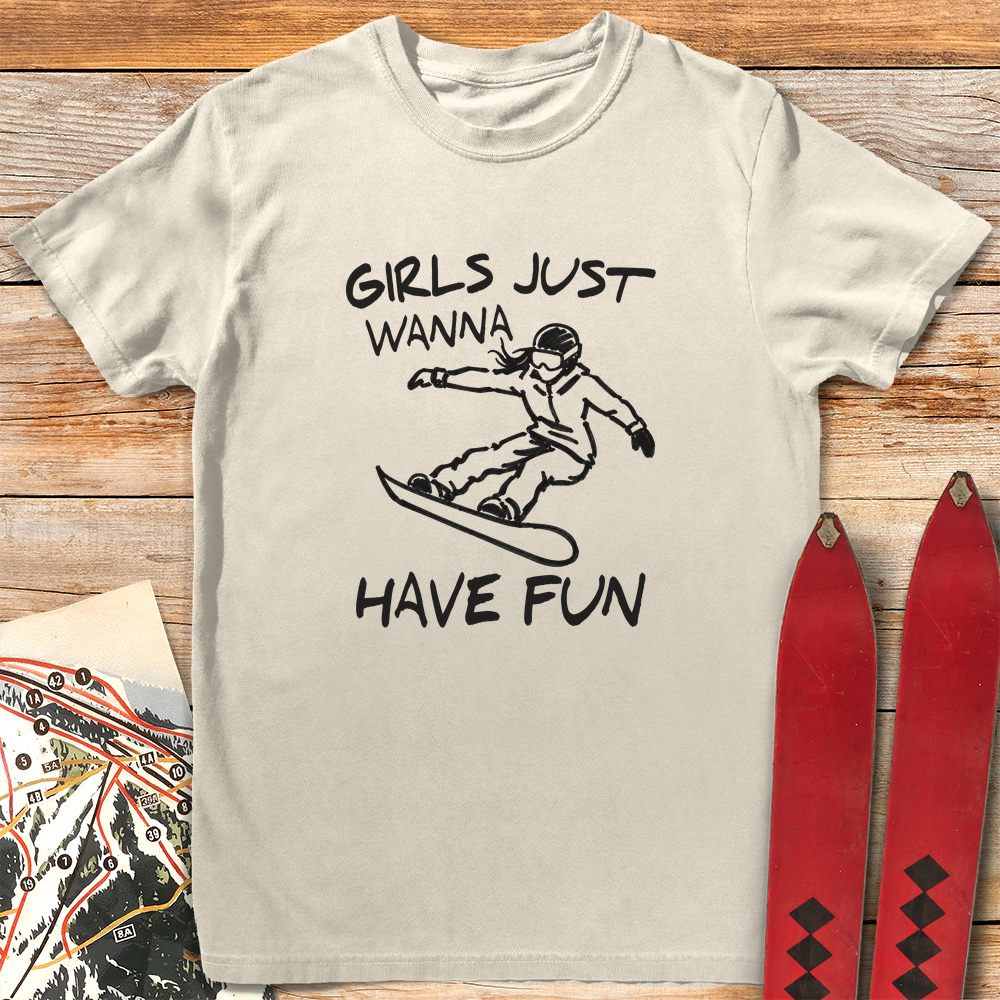 Girls Just Wanna Snowboard