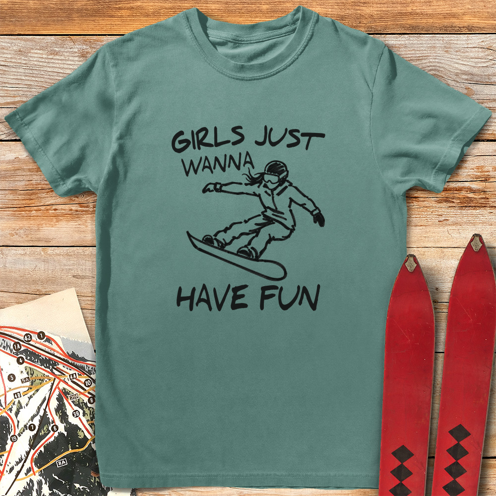 Girls Just Wanna Snowboard