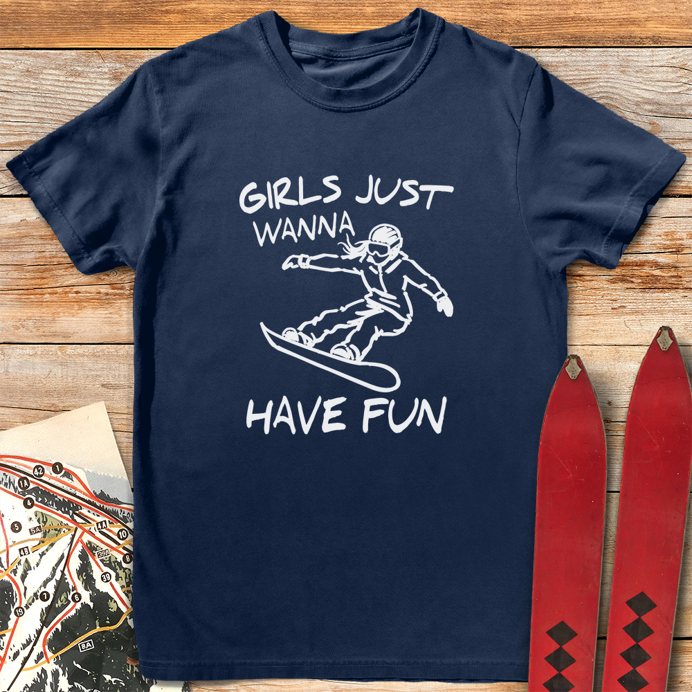 Girls Just Wanna Snowboard