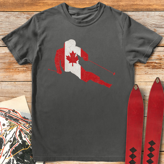 Canada Ski Flag