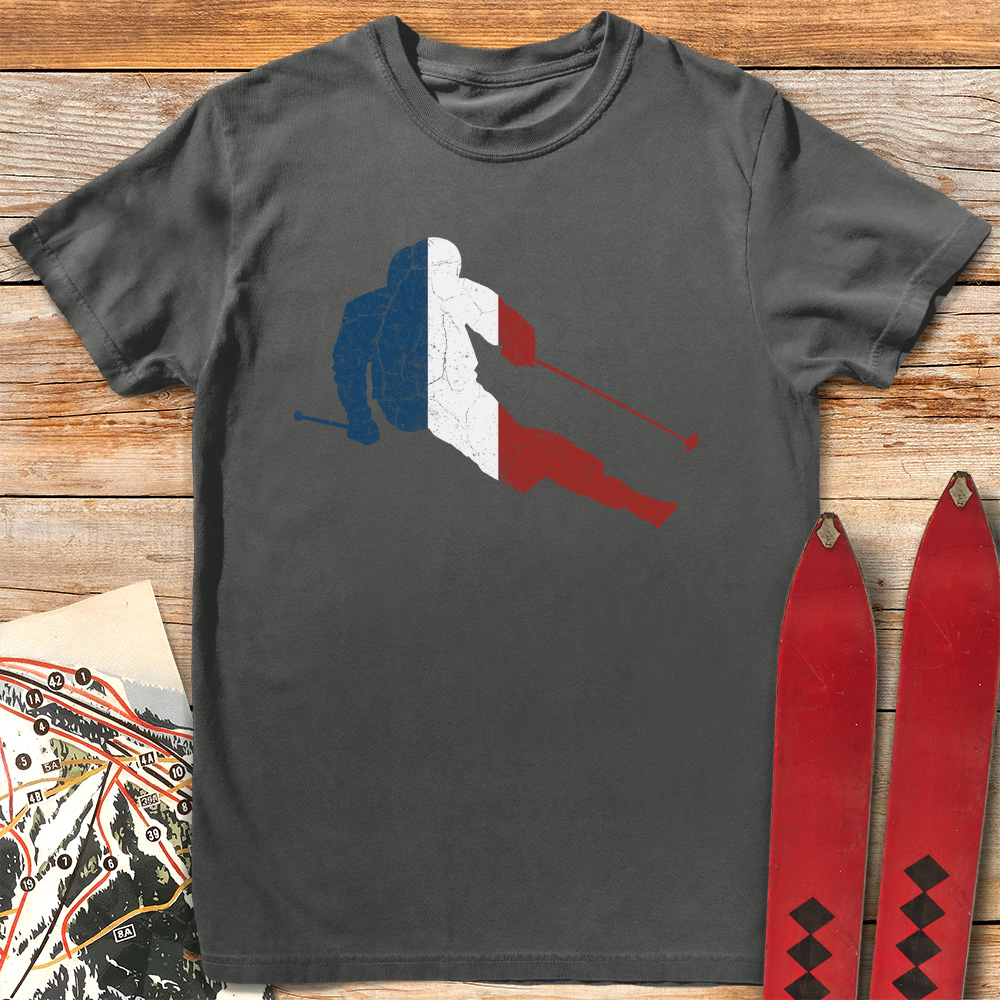 French Ski Flag