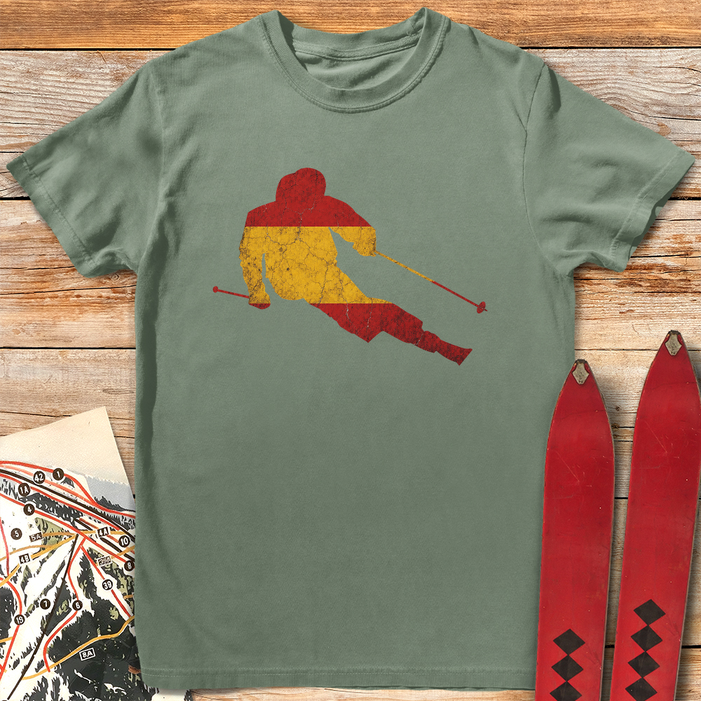 Spanish Ski Flag