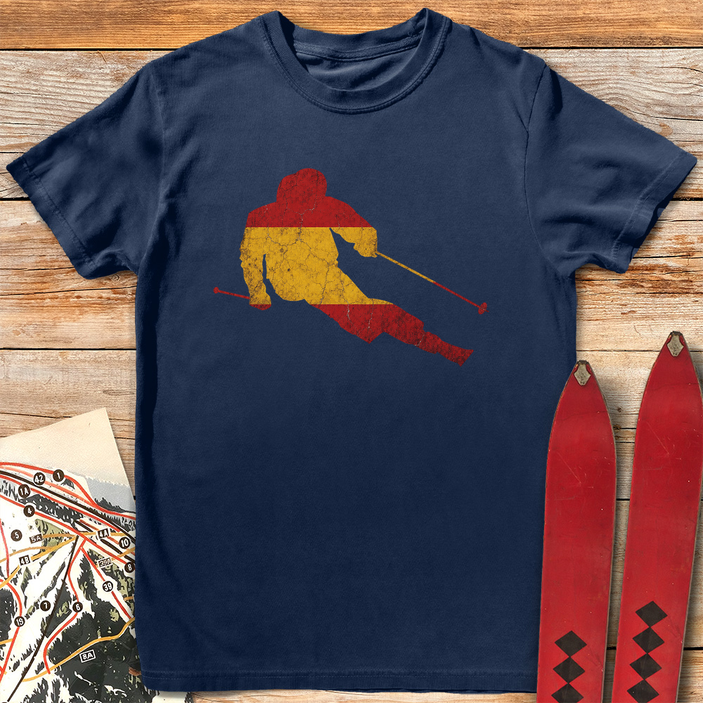 Spanish Ski Flag