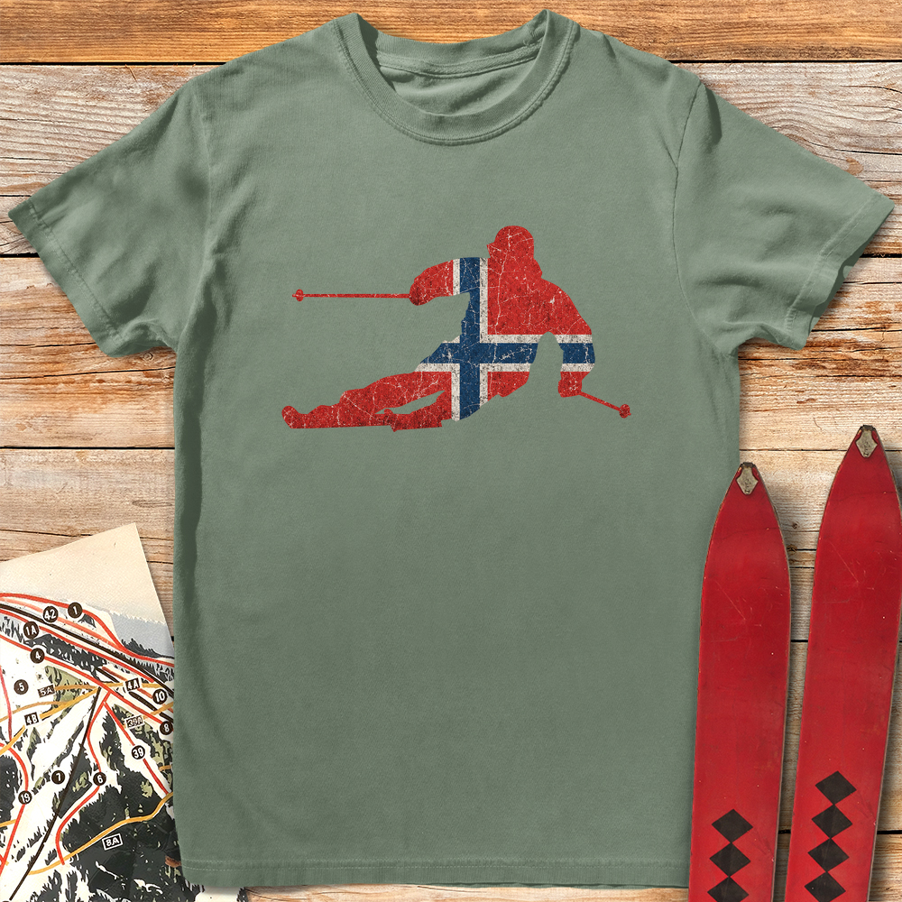 Norway Ski Flag