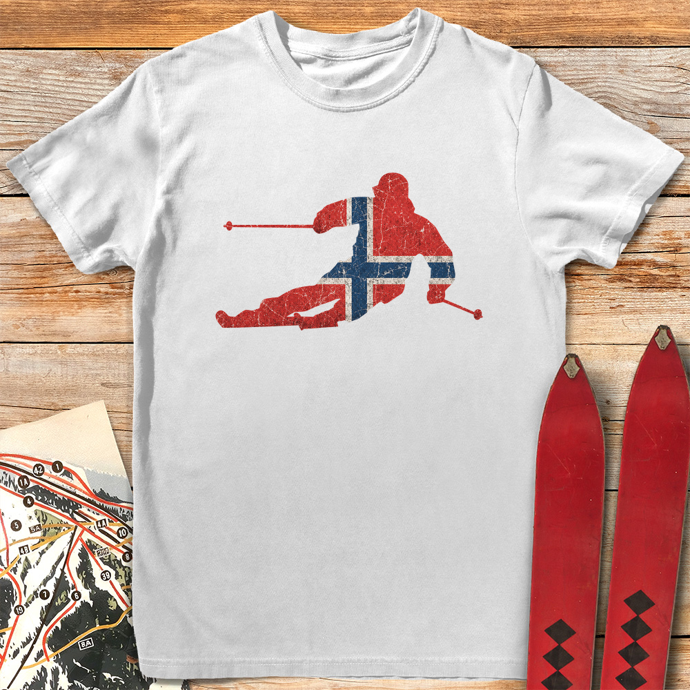 Norway Ski Flag