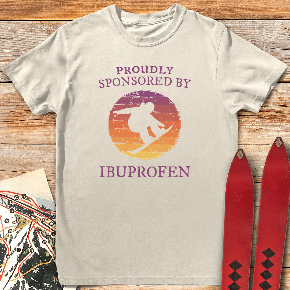 Proudly Sponsored Snowboard