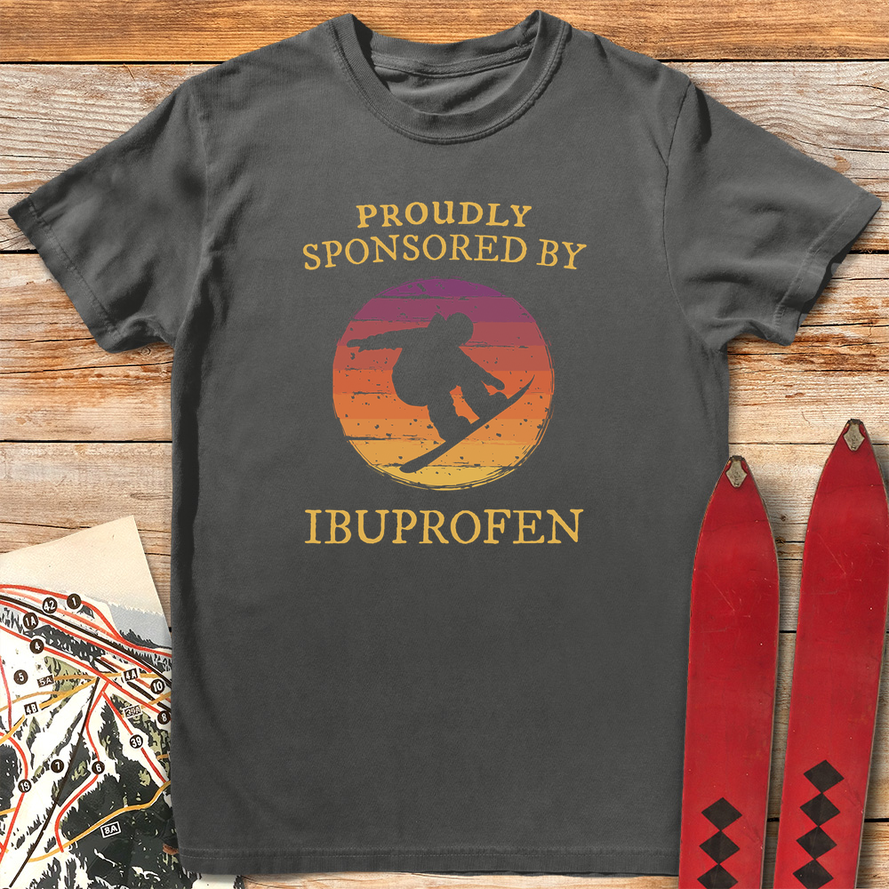 Proudly Sponsored Snowboard